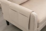 Total Durable Reversible Sleeper Sectional Sofa with Storage Chaise