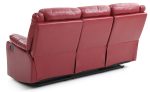 Total Durable Double Reclining Sofa RED Color