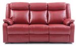 Total Durable Double Reclining Sofa RED Color