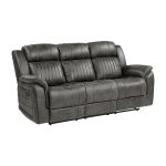 Total Durable Double Reclining Loveseat with Storage Console