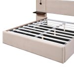 Total Durable Queen Size bed with Storage