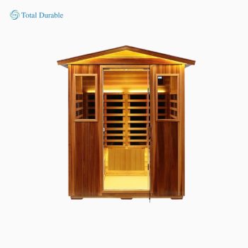 Total Durable Four-person far-infrared outdoor sauna