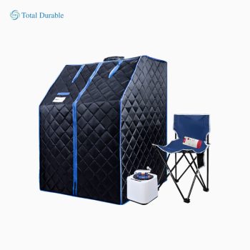 Total Durable Portable Sauna for Home Black