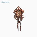 Wooden Cuckoo Wall Clock